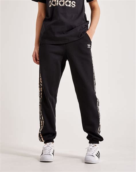 adidas leopard luxe track pants